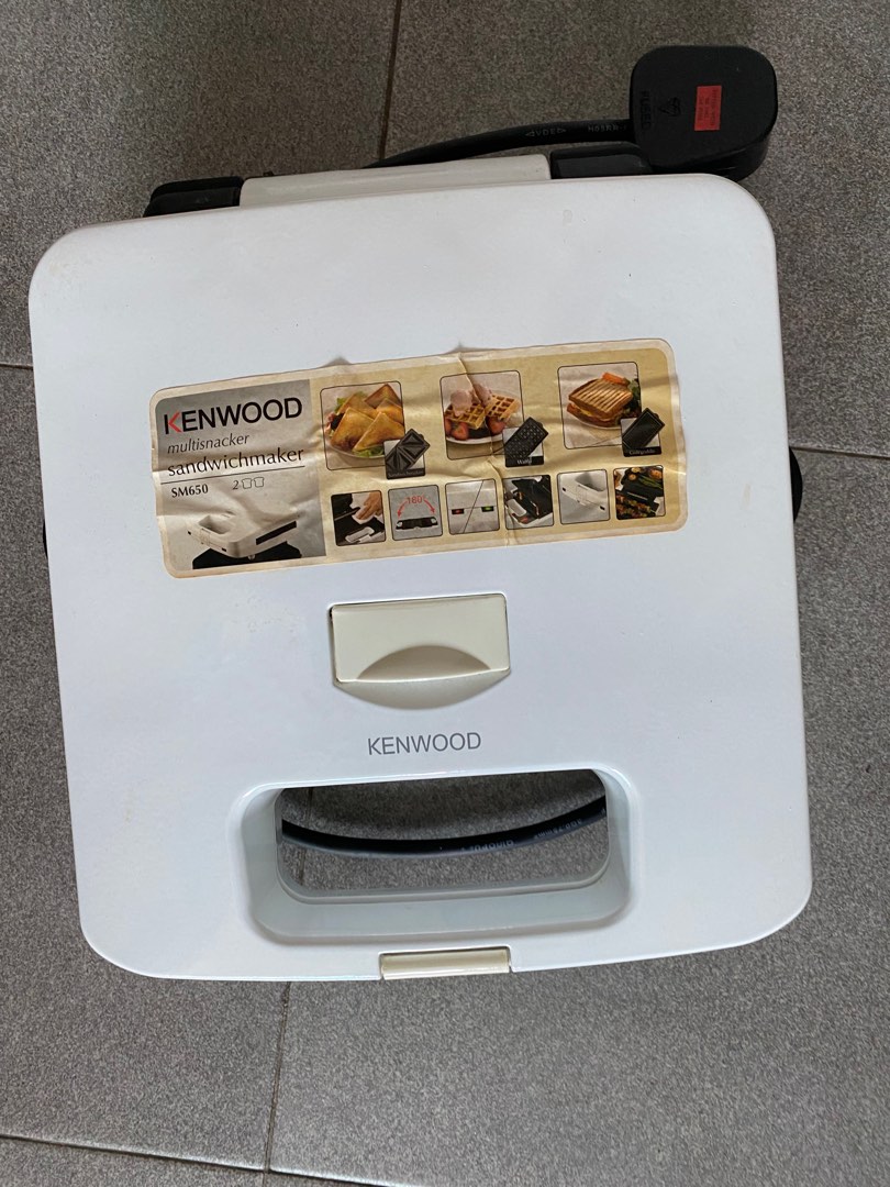 Kenwood multi snacker top sandwich maker sm650