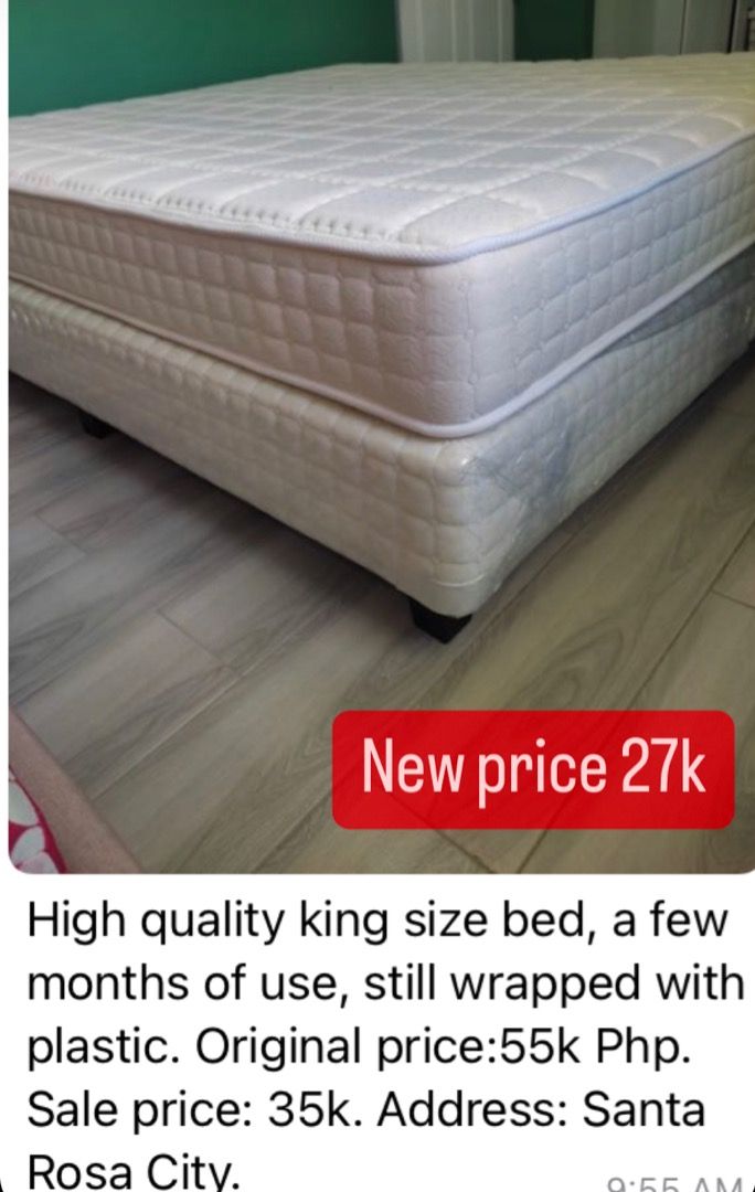 Used king size mattress near sale me