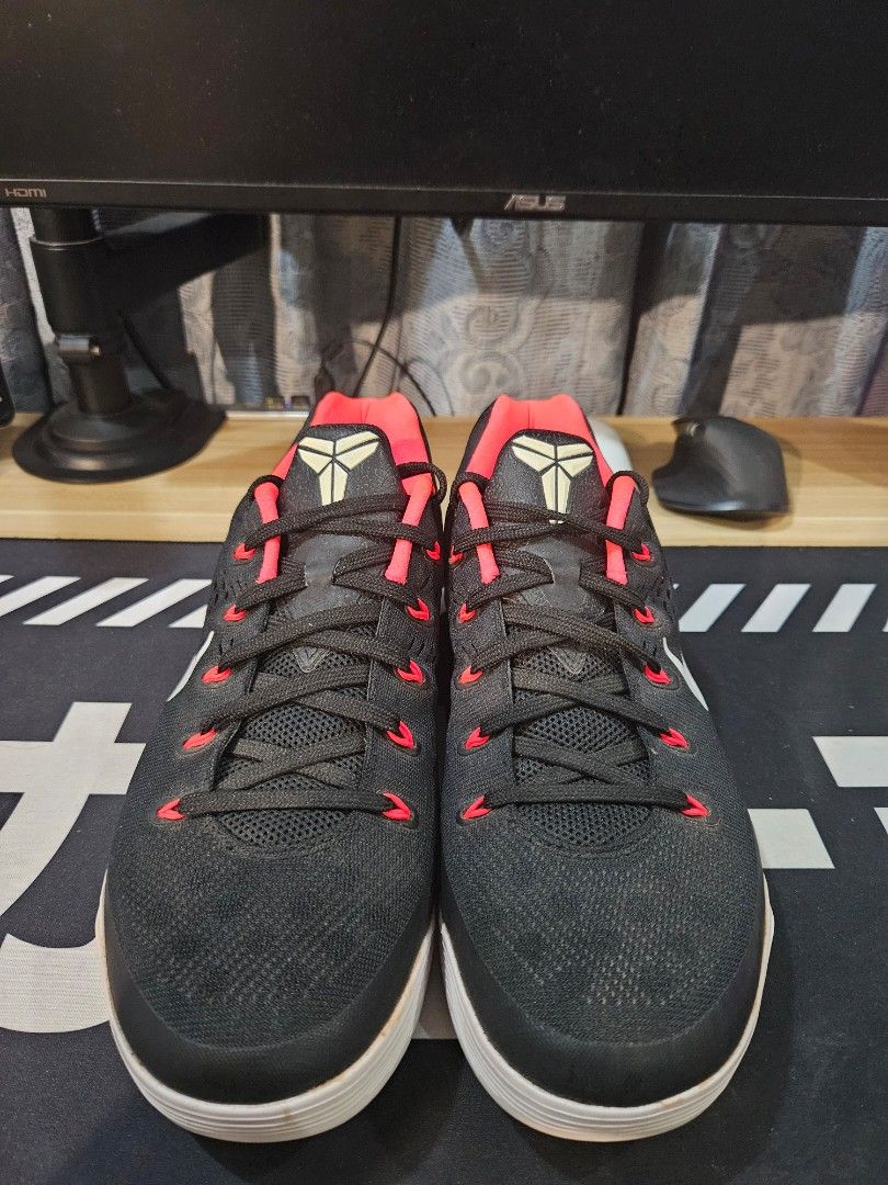 Kobe 9 Em Low Laser Crimson [No Box], Men'S Fashion, Footwear, Sneakers On  Carousell