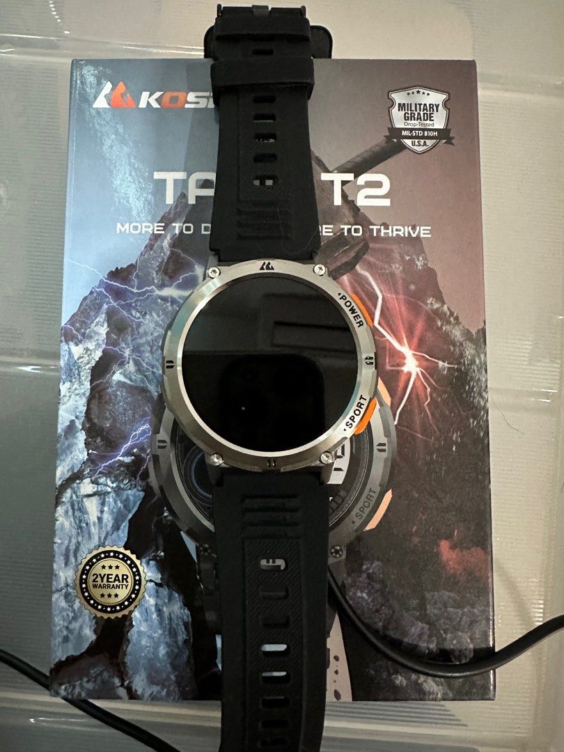 Kospet Tank T2 Smart Watch, Men's Fashion, Watches & Accessories, Watches  on Carousell