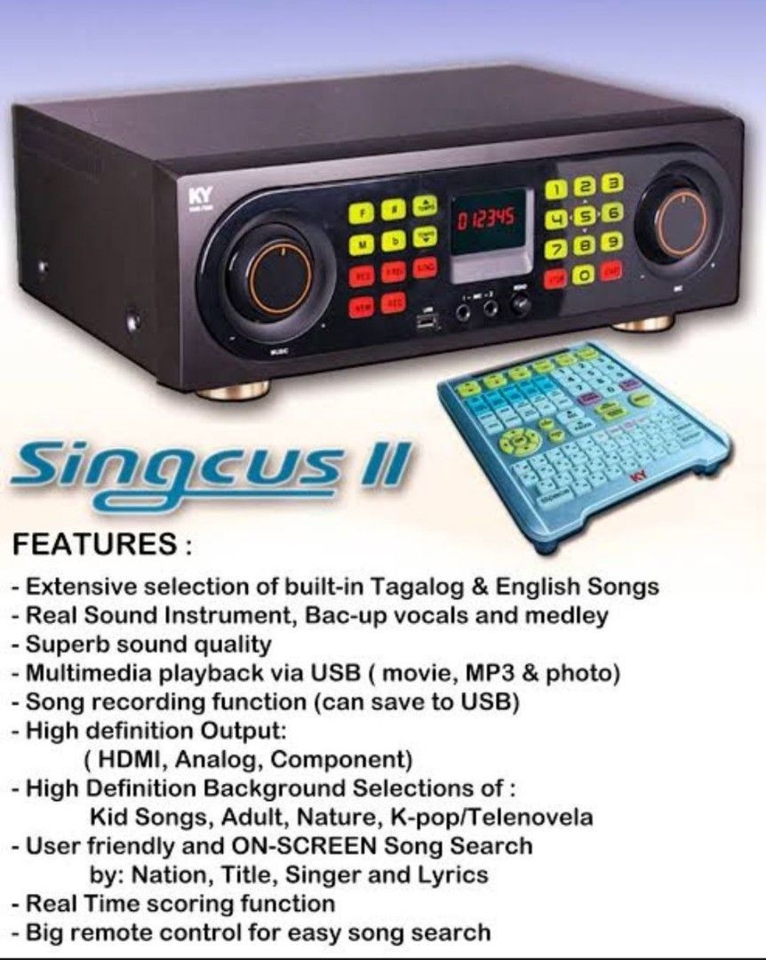 KUMYOUNG KARAOKE (RARE), Audio, Soundbars, Speakers & Amplifiers on Carousell