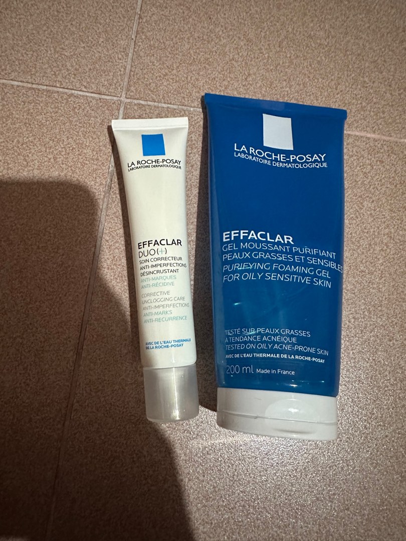 La Roche Posay Face Wash set (used), Beauty & Personal Care, Face, Face