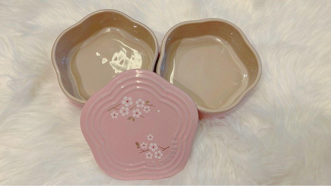 Le Creuset Limited Edition Sakura Series Stacking Container, Furniture