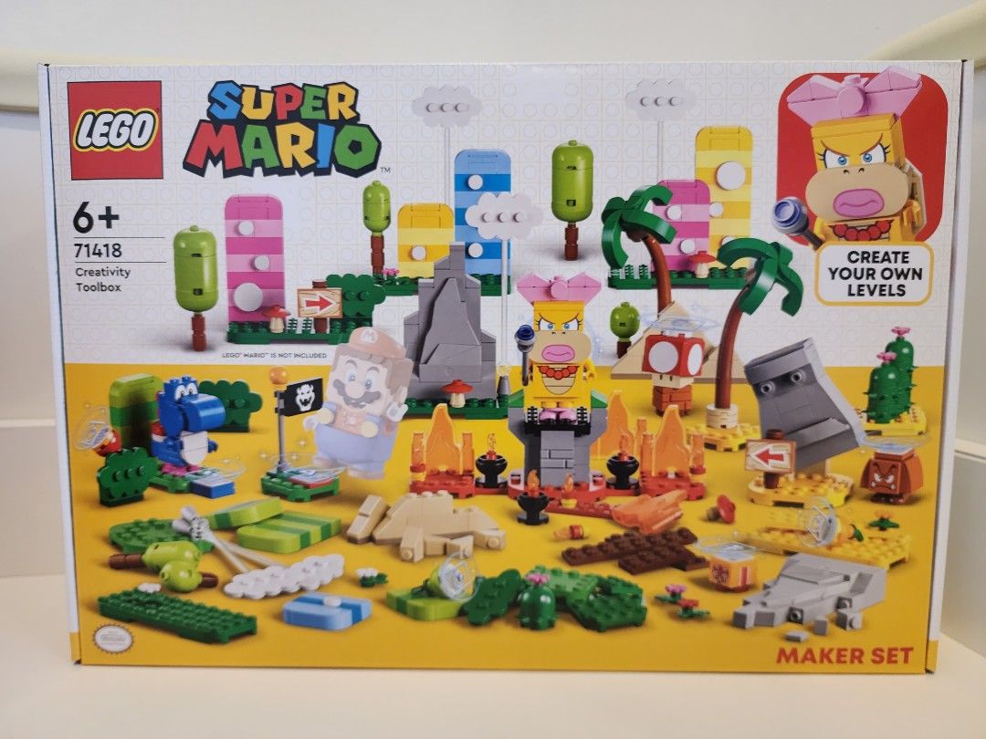 LEGO Super Mario 71418 Creativity Toolbox Maker Set Hobbies Toys Toys Games on Carousell