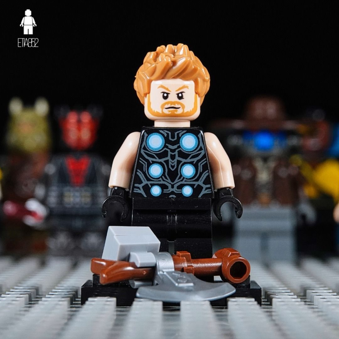 Lego 人仔minifigures Thor (Marvel/sh502/76102), 電話及其他裝置配件, 其他電子周邊配件及產品- Carousell