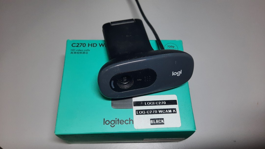 Logitech C270 HD Webcam *Original Logitech*, Computers & Tech, Parts &  Accessories, Webcams on Carousell