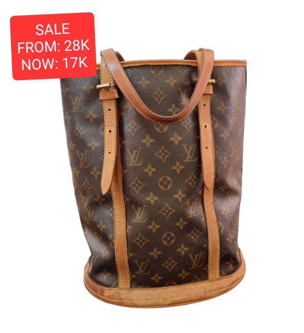 LV Monogram Bucket GM Tote Bag Large Size, Luxury, Bags & Wallets on  Carousell