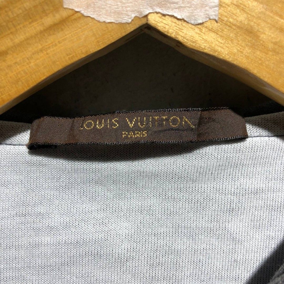 Louis Vuitton Logo embroidered charcoal zip up hoodie, Luxury, Apparel on  Carousell