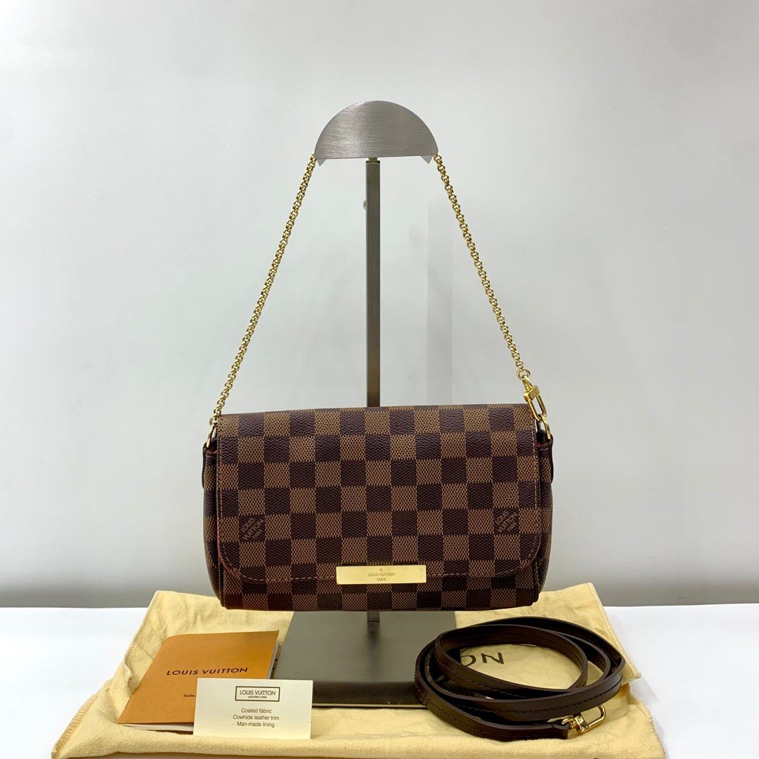 Louis-Vuitton-Damier-Favorite-PM-2Way-Shoulder-Bag-N41276