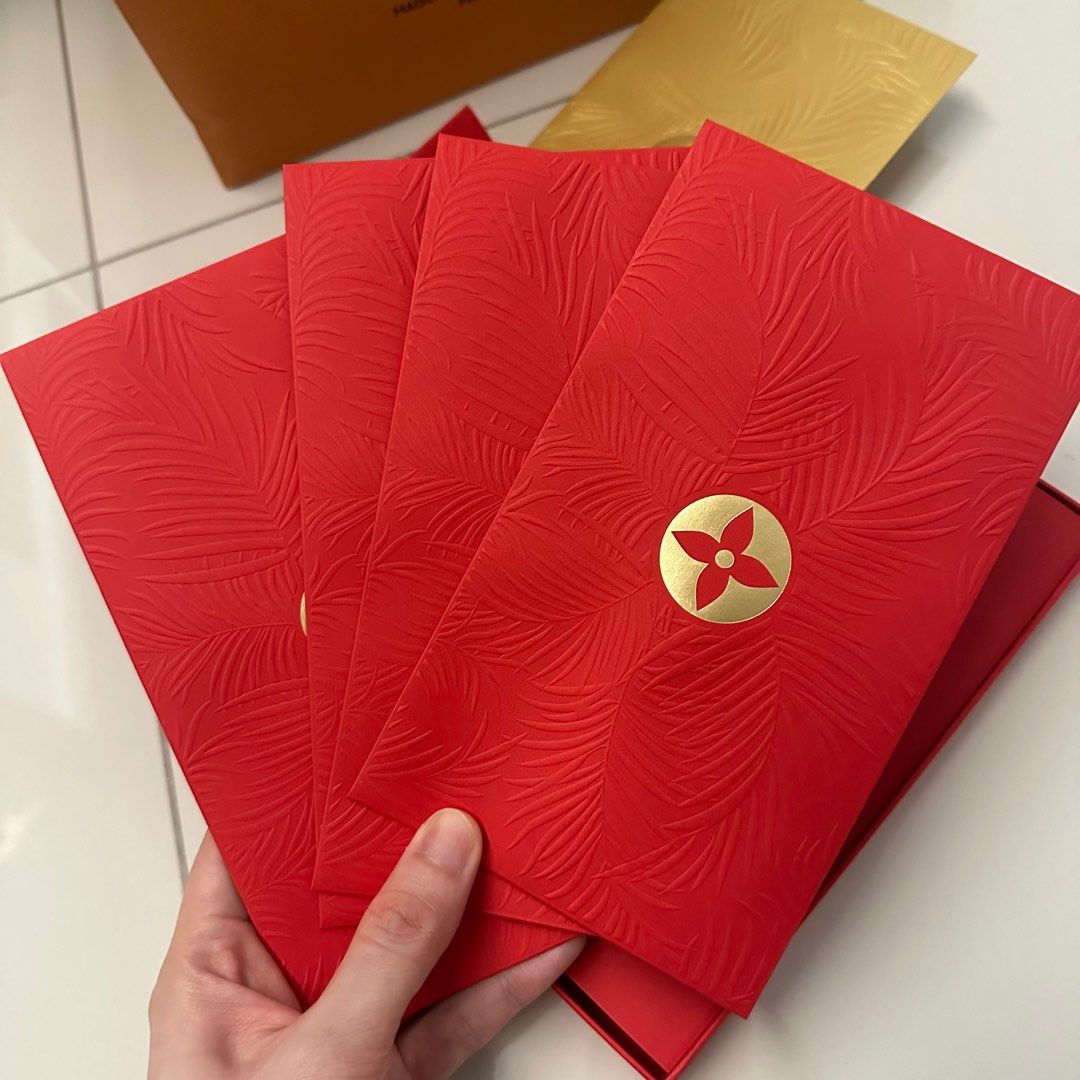 12 Pack Authentic LOUIS VUITTON Red VIP Chinese New Year
