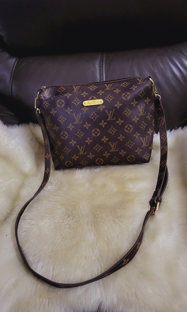 AUTHENTIC LOUIS VUITTON LOOPING (GM SIZE) CONVERTED TO CROSSBODY