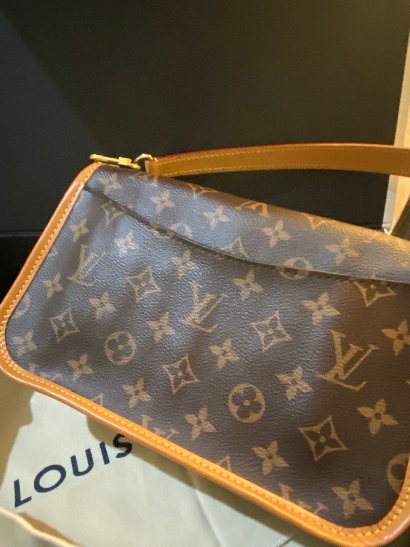 LV Diane black leather, Women's Fashion, Bags & Wallets, Shoulder Bags on  Carousell