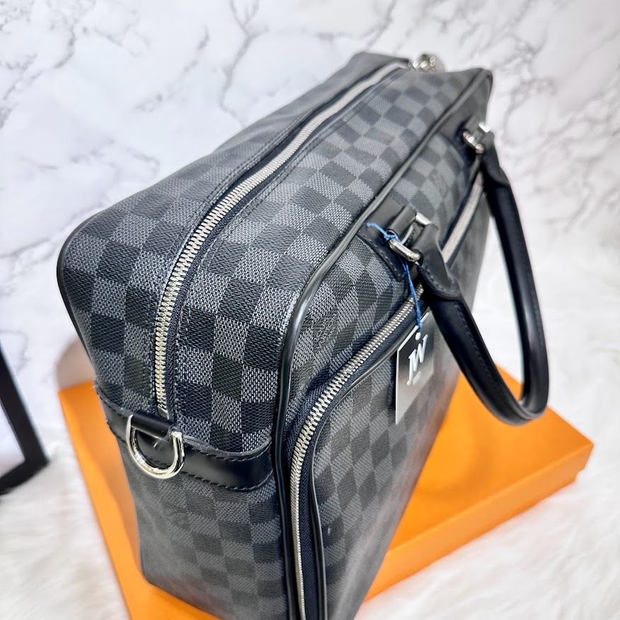 Louis Vuitton Handbag N23253 Icard Damier Graphite men's bags