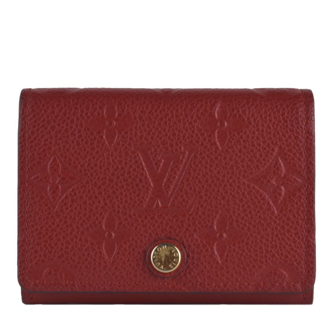 Louis Vuitton Business Card Holder Monogram Empreinte Cerise