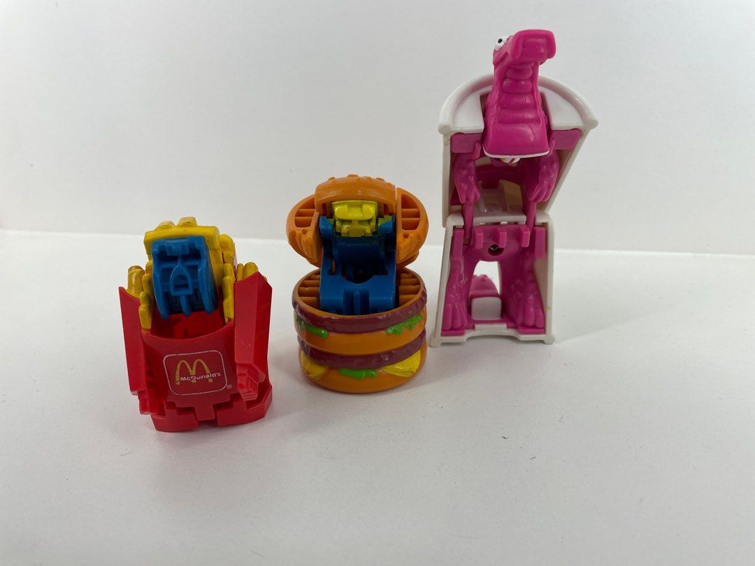 Vintage mcdonalds top transformer toys
