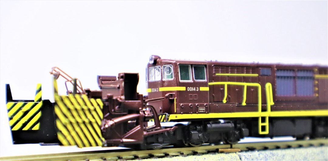 マイクロエース　A8160 国鉄DD14-3 茶色　ロータリー式除雪機関車 マイクロエース A8160 国鉄DD14-3 茶色 ロータリー式除雪機関車