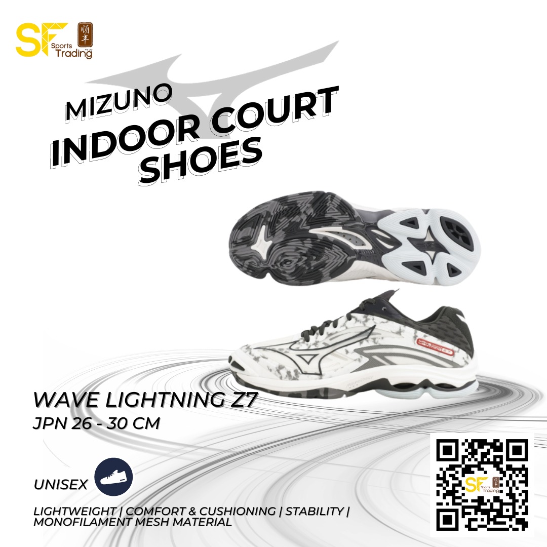 Mizuno wave lightning z men's indoor court shoes deals
