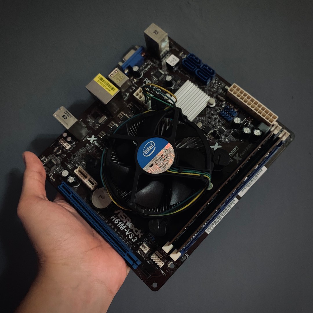 Motherboard Combo (i5 4th Gen) (H61M) (Ram), Computers & Tech, Parts