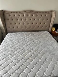 MOVING OUT SALE bed frame and mattress