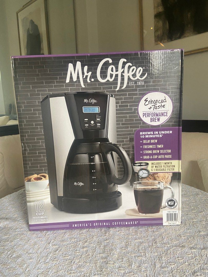Mr. Coffee Coffee Maker (Category: Coffee Machines & Makers) located in Quezon City. Submitted by elektra0111 (Listing ID 1239534932, Image 1). Description: This is from US and it's 120V. Need a transformer for this. Well used. RFS: decluttering.