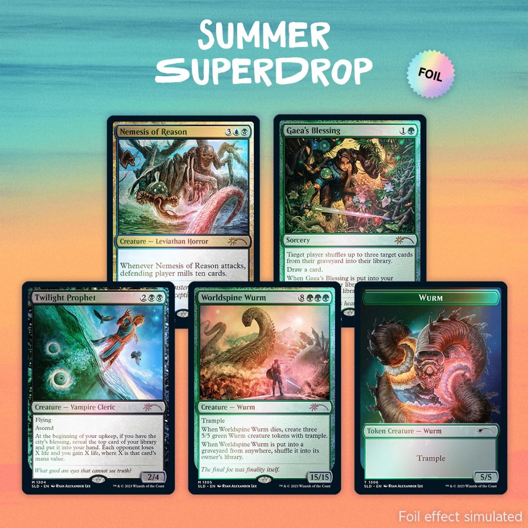 日経トレンディ MTG 未開封 FOIL Secret Lair - vidaclube.com.br