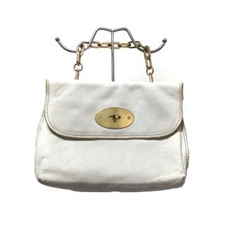 Mulberry White Hand Bag 373140
