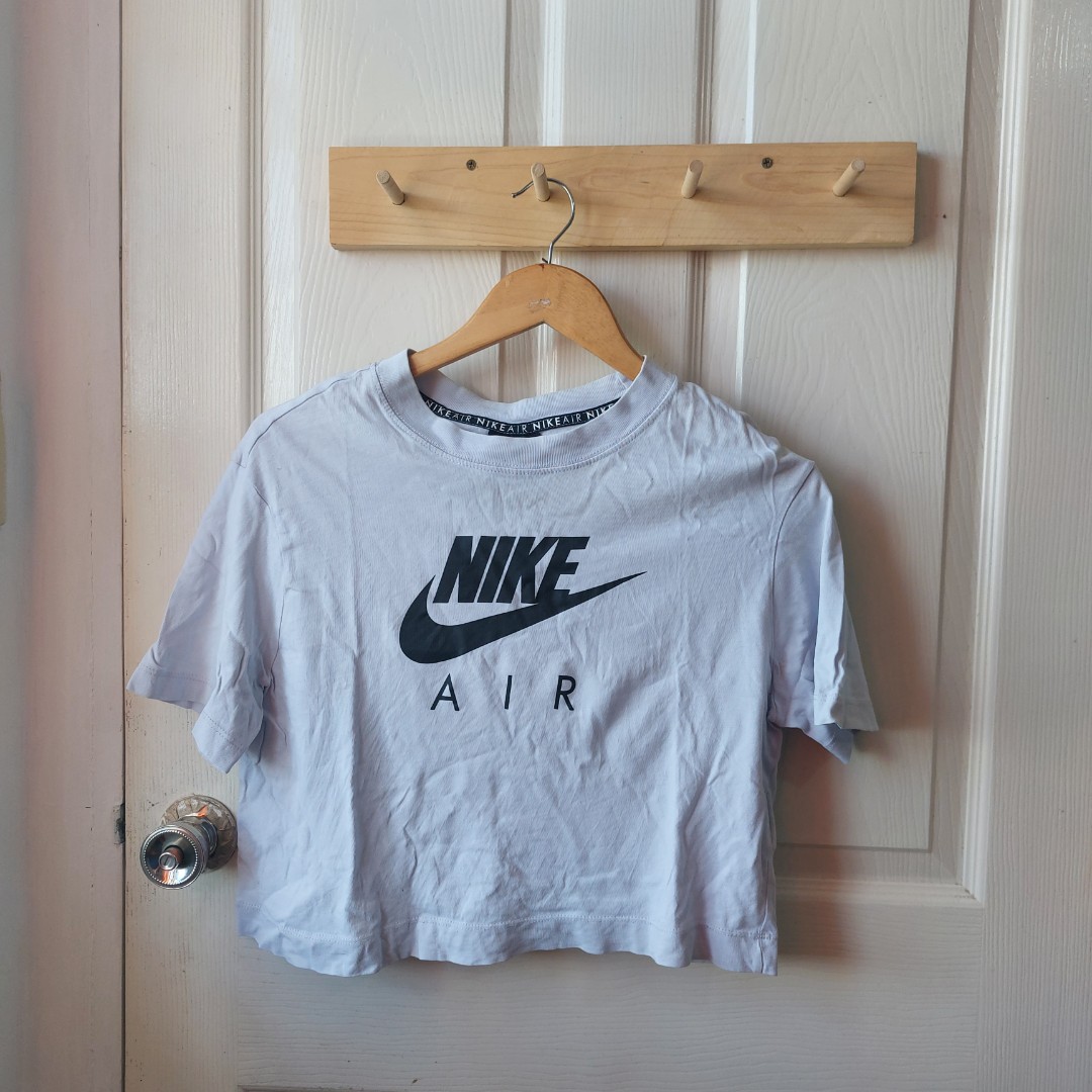 Nike Air Cropped Top, Women's Fashion, Tops, Shirts on Carousell