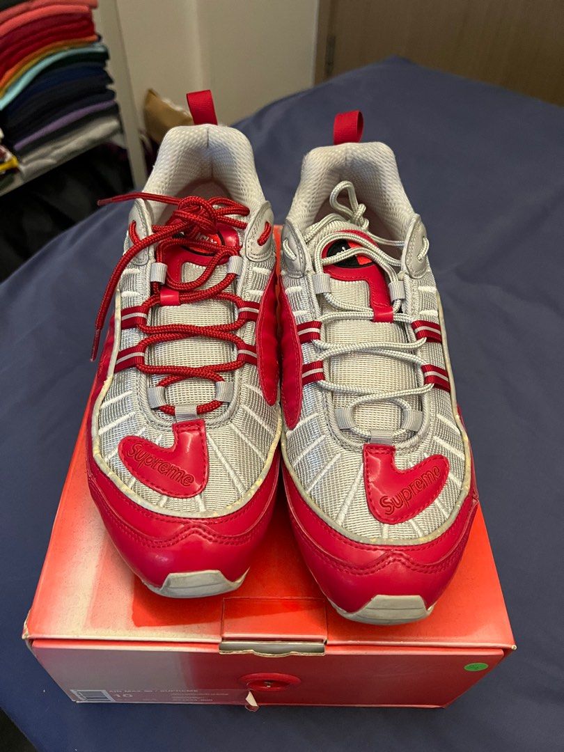 Air max 98 supreme red 2025