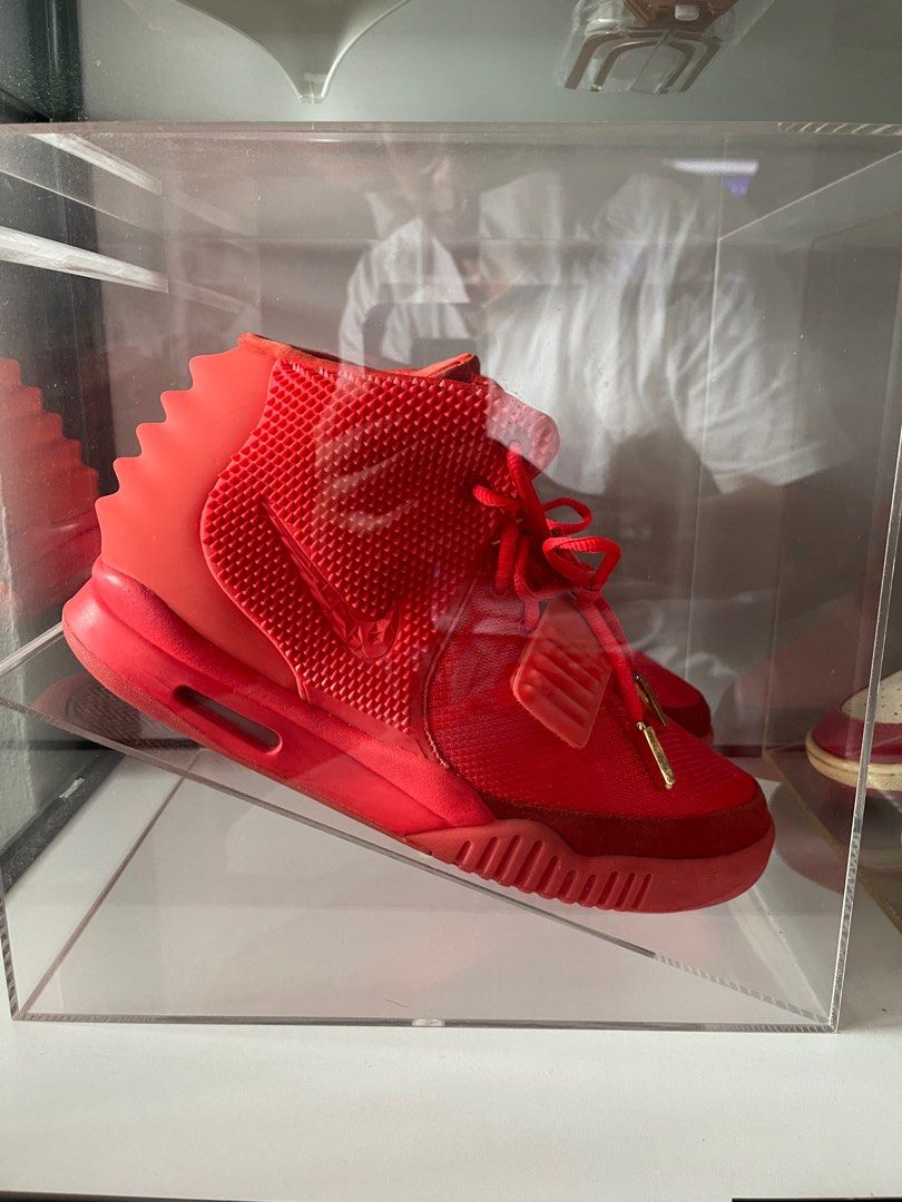 Yeezy red october youth on sale