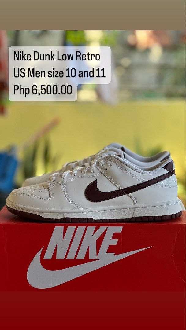Nike Dunk Low Retro US Men Sizes 10 And 11 On Carousell nike-dunk-low-retro-us-men-sizes-10-and-11-on-carousell