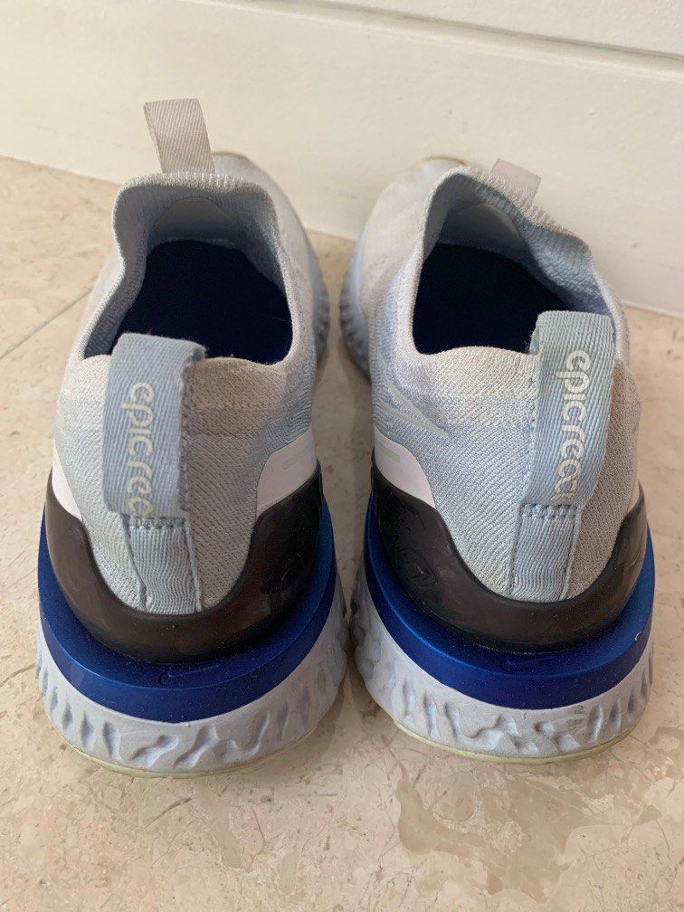 Nike epic phantom react flyknit white hydrogen blue (w) best sale