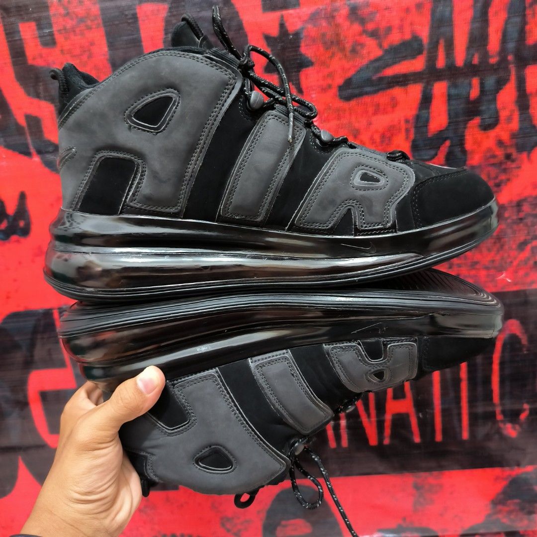 nike uptempo 720 black