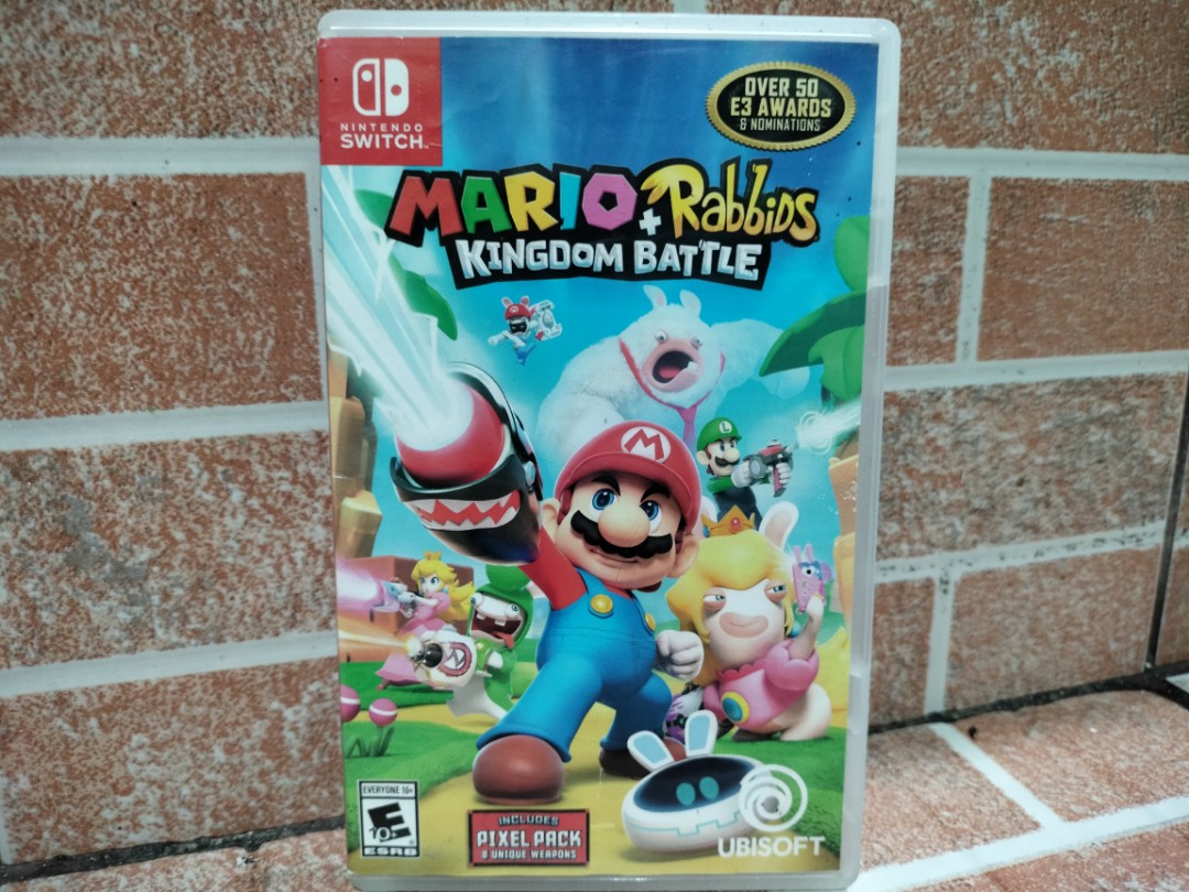 Nintendo Switch Game Mario Rabbids Kingdom Battle Video Gaming Video Games Nintendo On 4587