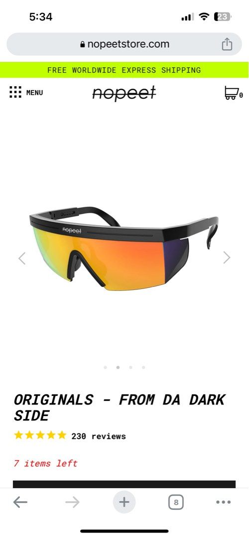 Safety Glasses Nopeet Eyewear BOMB RIPPA Safety Polarized Rose