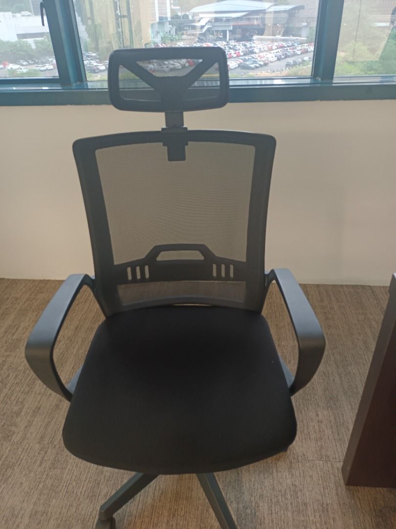 office chair and tables, Furniture & Home Living, Furniture, Chairs on