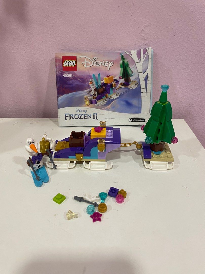 Olaf lego shop set