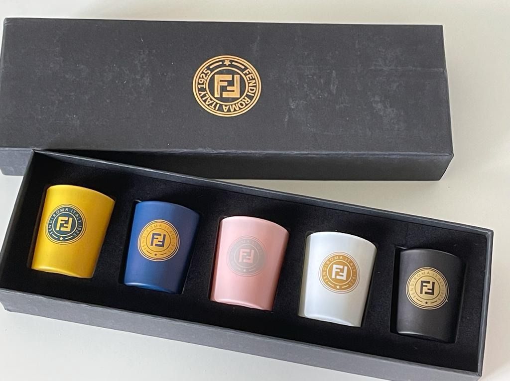 ORIGINAL FENDI CANDLE 5 IN 1 SET