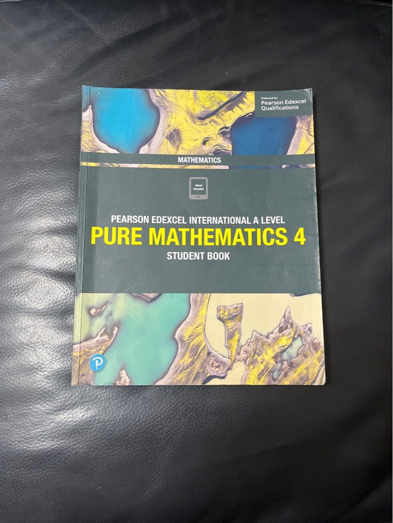 Pearson Edexcel International A Level Pure Mathematics 4 Student Book ...