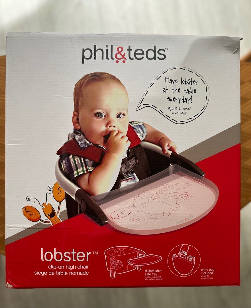 Lobster clip on high chair shop