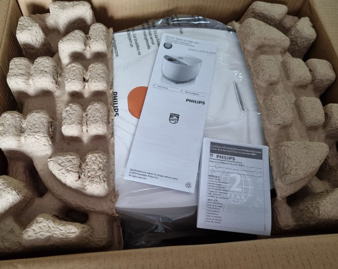 Philips Fuzzy Logic Rice Cooker 1.8l HD4515, TV & Home Appliances