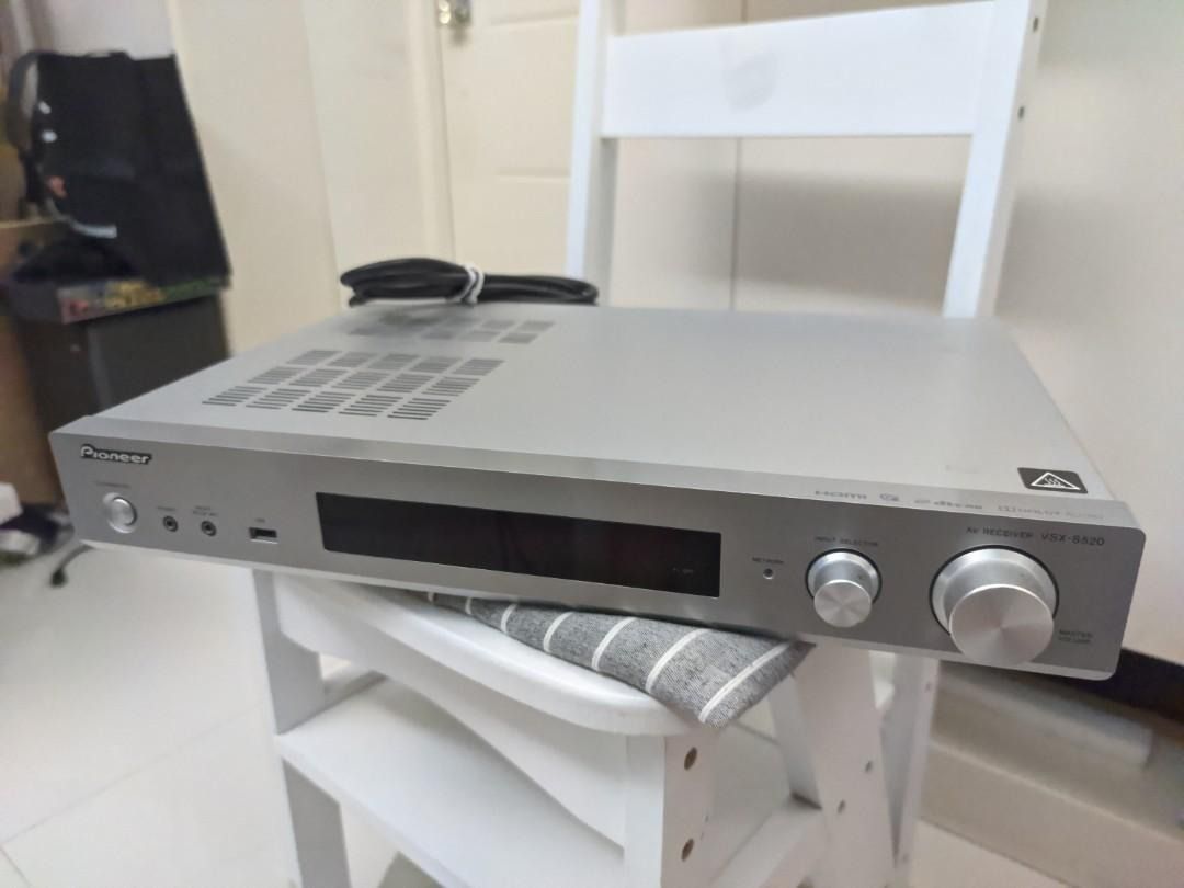 Pioneer VSX-S520超薄Slim HDMI AV amplifier放大器, 靚聲兼慳位首選