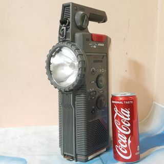 Portable Emergency light with Radio and Siren