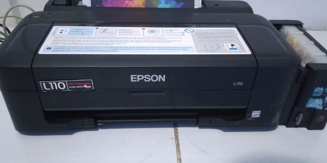 Printer Epson L110 Normal Siap Pakai On Carousell 3545