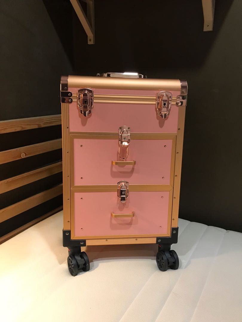 Makeup best sale luggage box