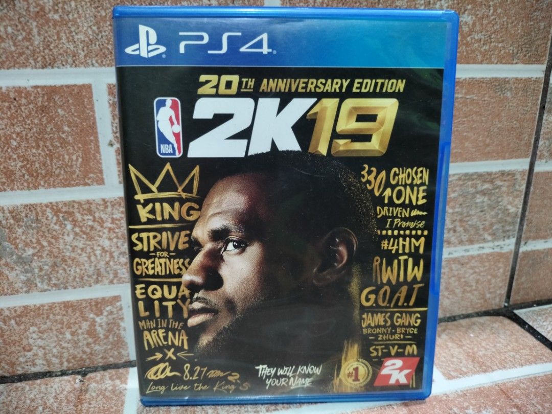 Nba 2k19 2025 cover lebron