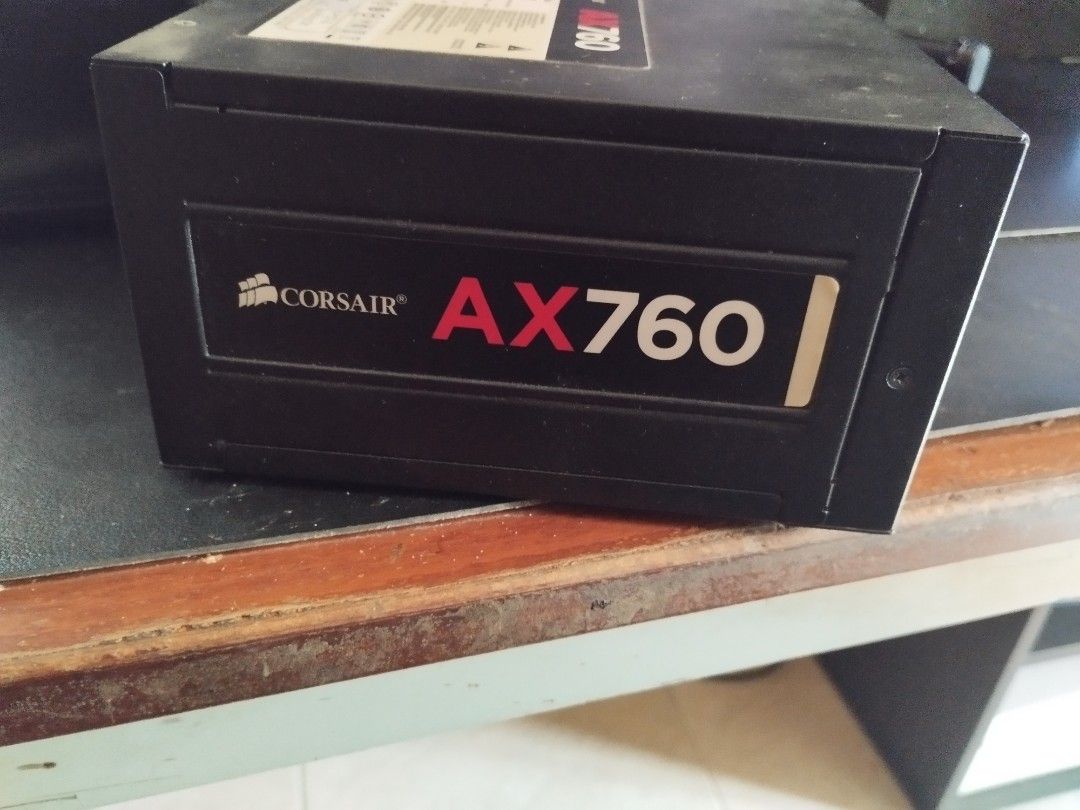 PSU Corsair AX760i Platinum certified ( fully modular), Computers ...