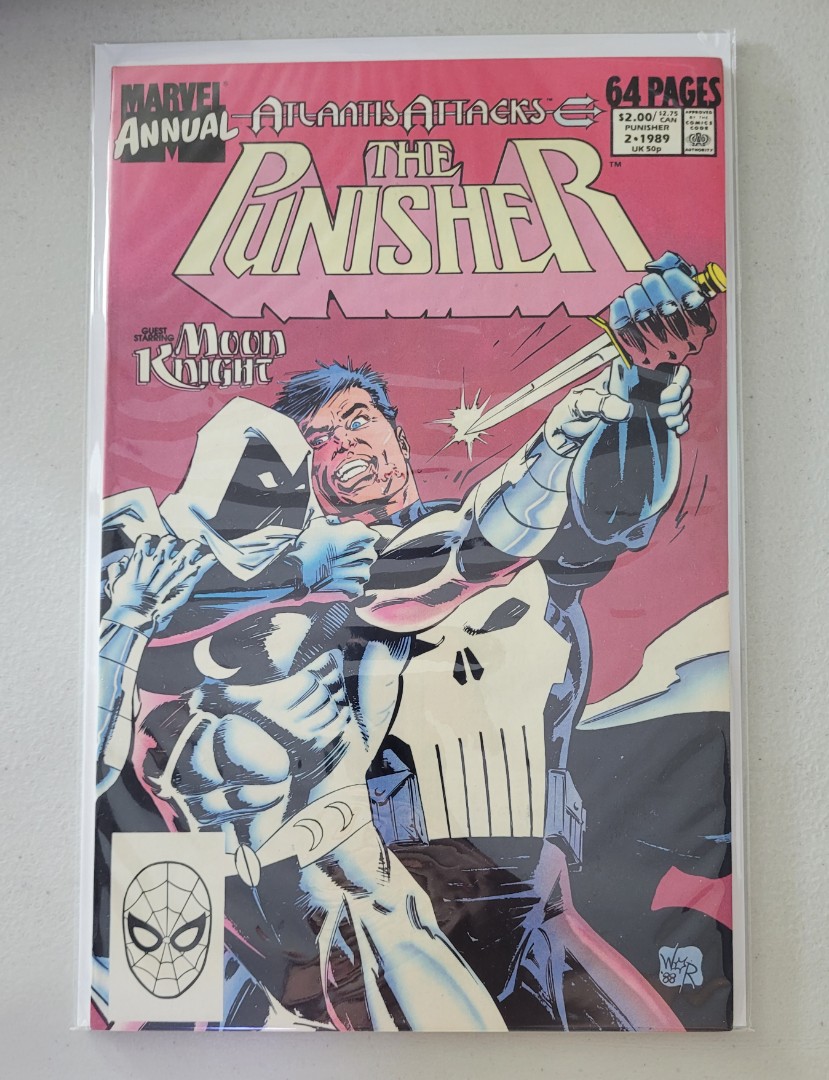 Punisher Annual #2 Moon Knight vs. Punisher | Marvel Comics on Carousell