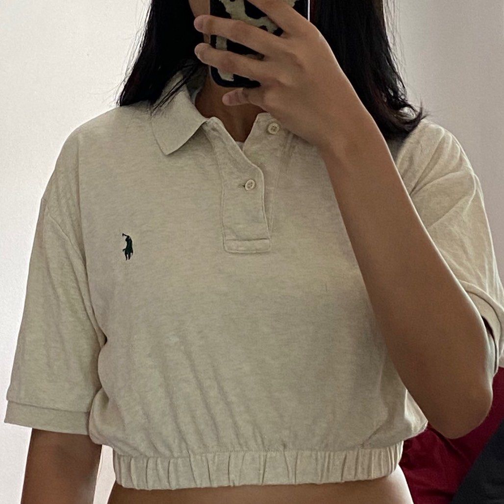 Ralph lauren cropped tops Clearance