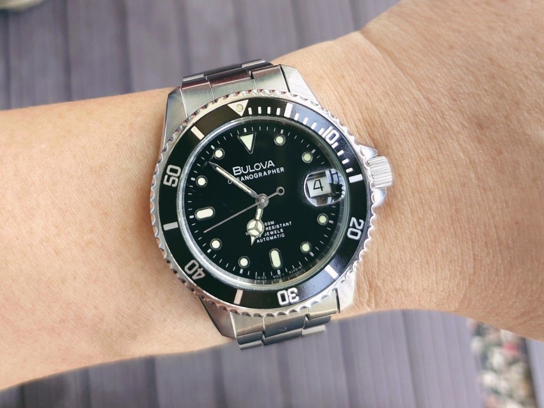 Bulova best sale submariner homage