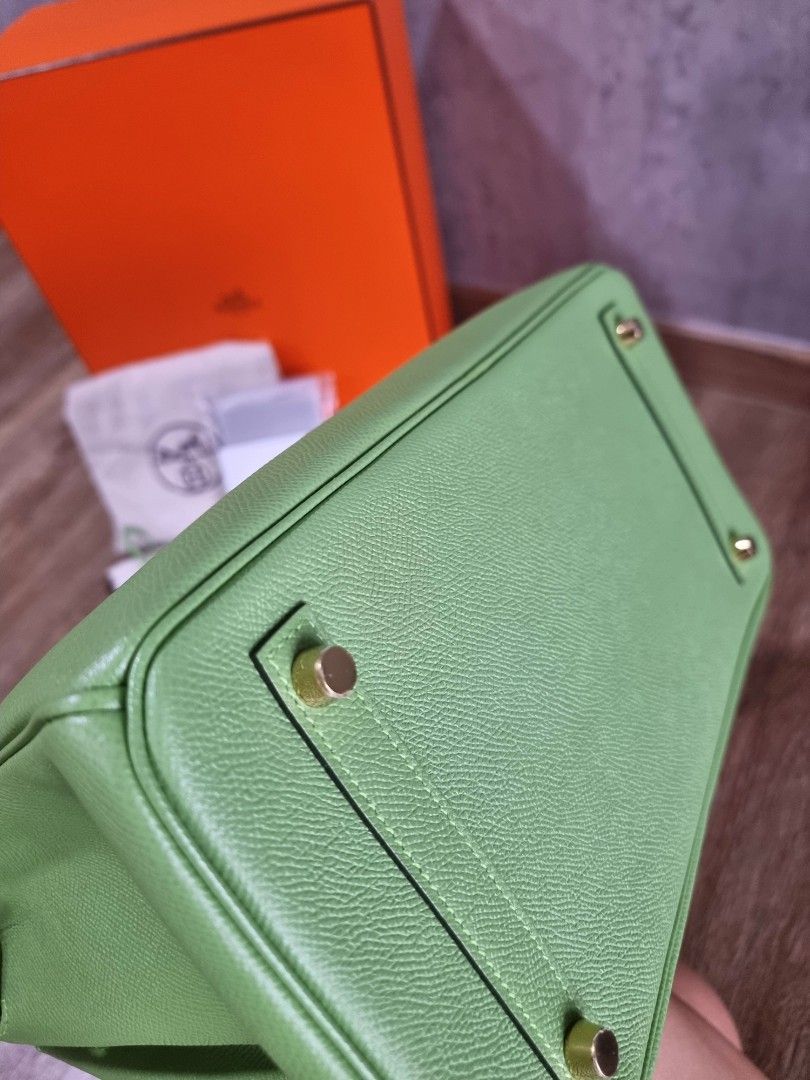 HERMES Epsom Birkin 30 Vert Criquet 1258817